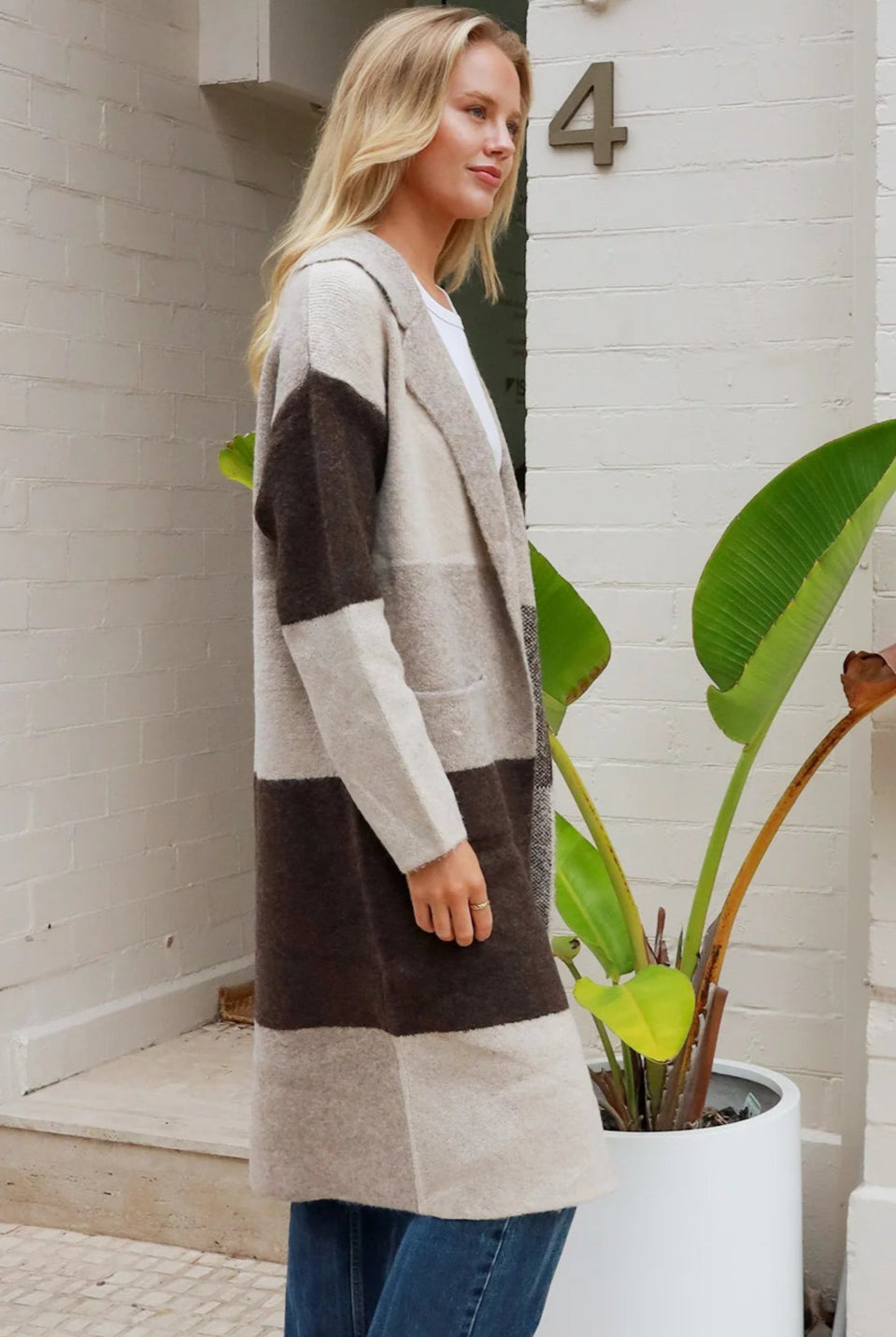 CHARLOTTE THE LABEL | ALICE LONGLINE POCKET CARDIGAN JACKET | Bohemian Love Runway