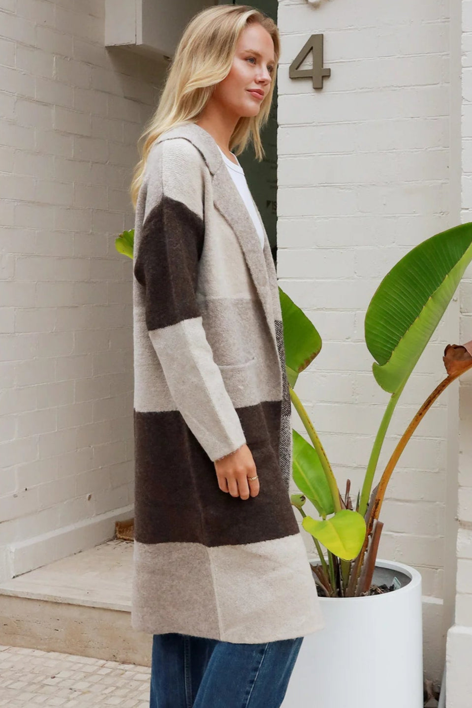 CHARLOTTE THE LABEL | ALICE LONGLINE POCKET CARDIGAN JACKET | Bohemian Love Runway