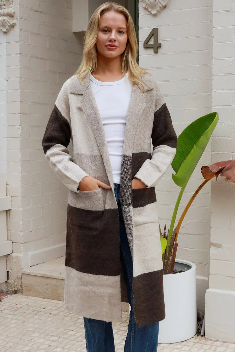 CHARLOTTE THE LABEL | ALICE LONGLINE POCKET CARDIGAN JACKET | Bohemian Love Runway