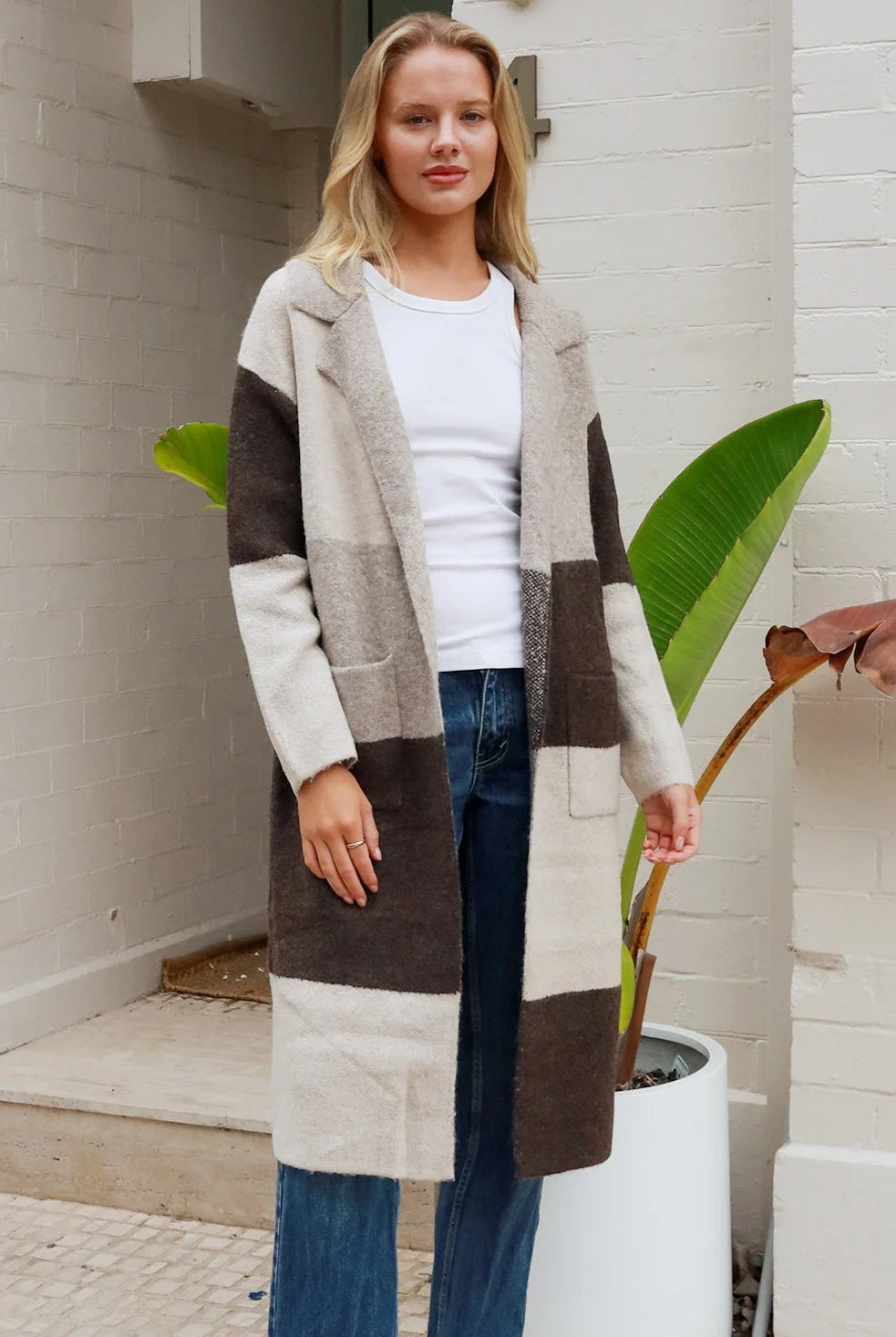 CHARLOTTE THE LABEL | ALICE LONGLINE POCKET CARDIGAN JACKET | Bohemian Love Runway