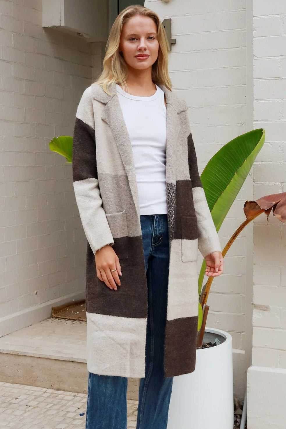 CHARLOTTE THE LABEL | ALICE LONGLINE POCKET CARDIGAN JACKET | Bohemian Love Runway