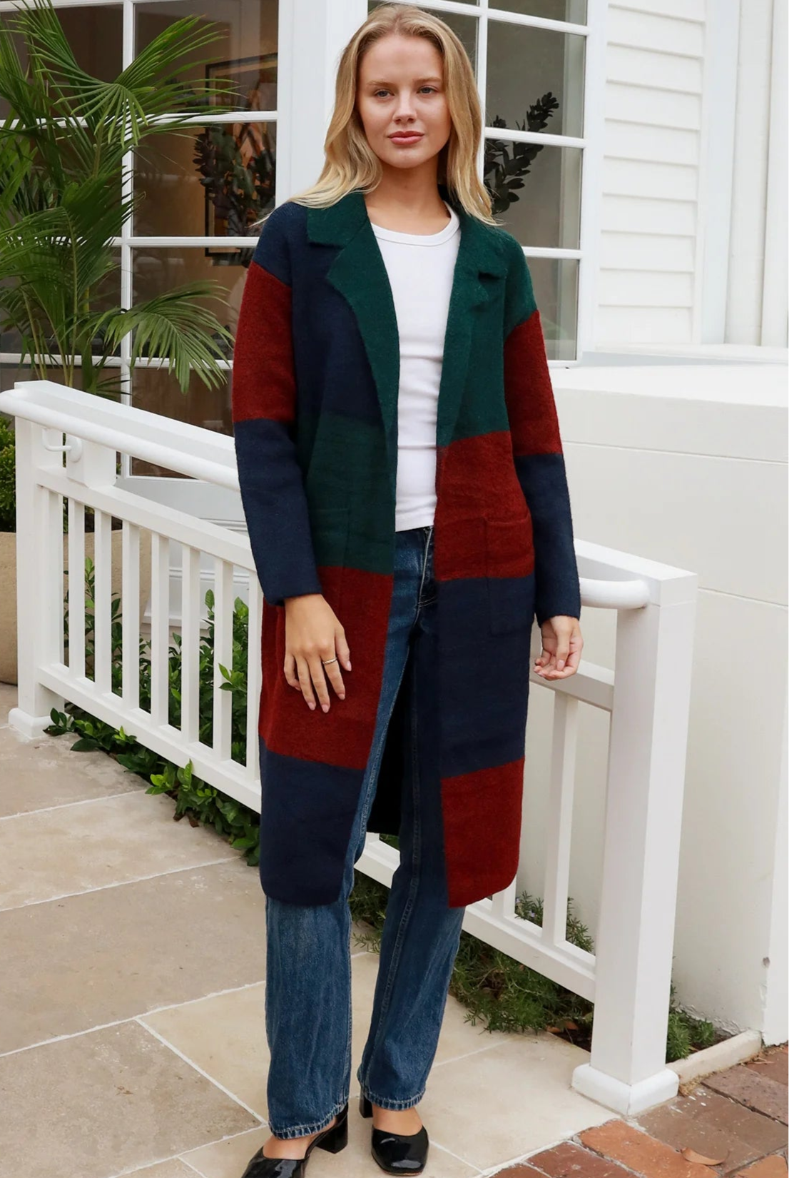 CHARLOTTE THE LABEL | HOPE LONGLINE POCKET CARDIGAN JACKET | Bohemian Love Runway