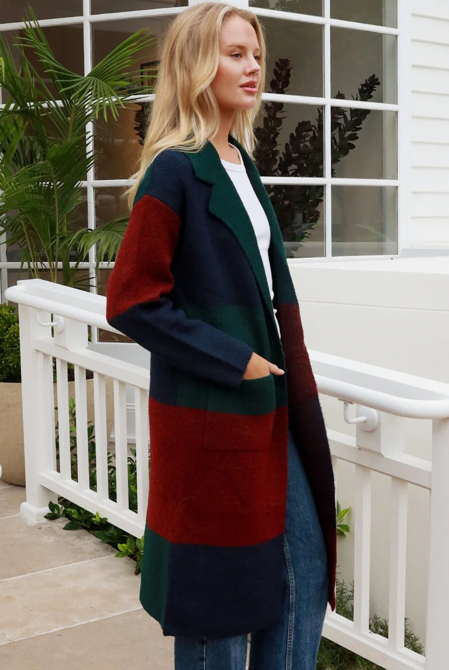 CHARLOTTE THE LABEL | HOPE LONGLINE POCKET CARDIGAN JACKET | Bohemian Love Runway