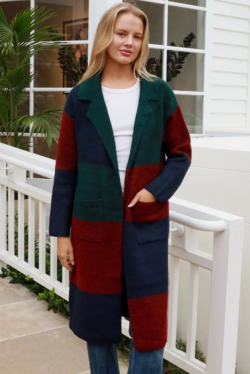 CHARLOTTE THE LABEL | HOPE LONGLINE POCKET CARDIGAN JACKET | Bohemian Love Runway