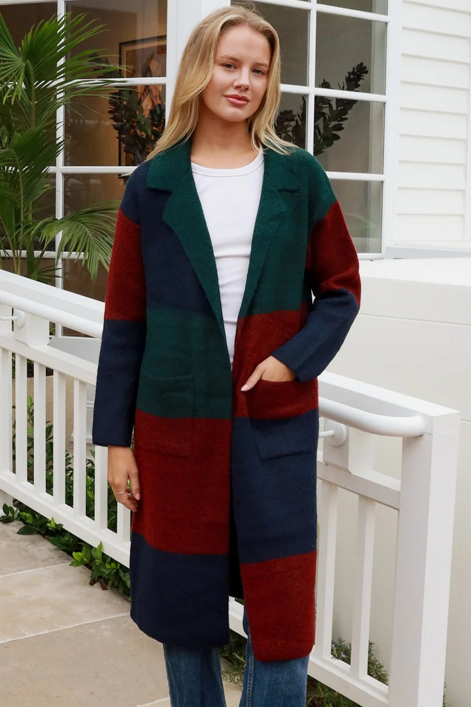 CHARLOTTE THE LABEL | HOPE LONGLINE POCKET CARDIGAN JACKET | Bohemian Love Runway