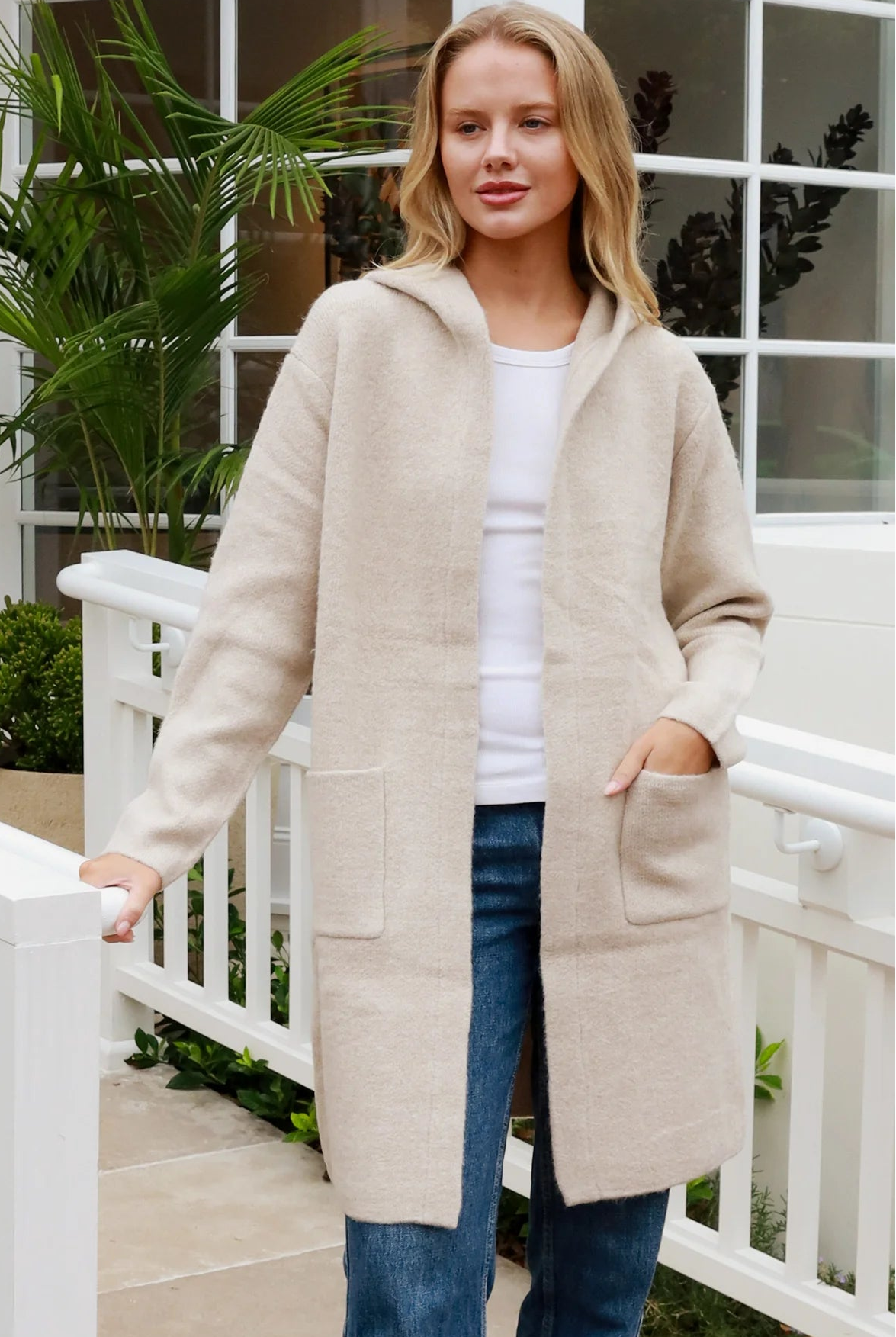 CHARLOTTE THE LABEL | WEEKEND HOODIE KNIT JACKET | Bohemian Love Runway