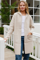 CHARLOTTE THE LABEL | WEEKEND HOODIE KNIT JACKET | Bohemian Love Runway