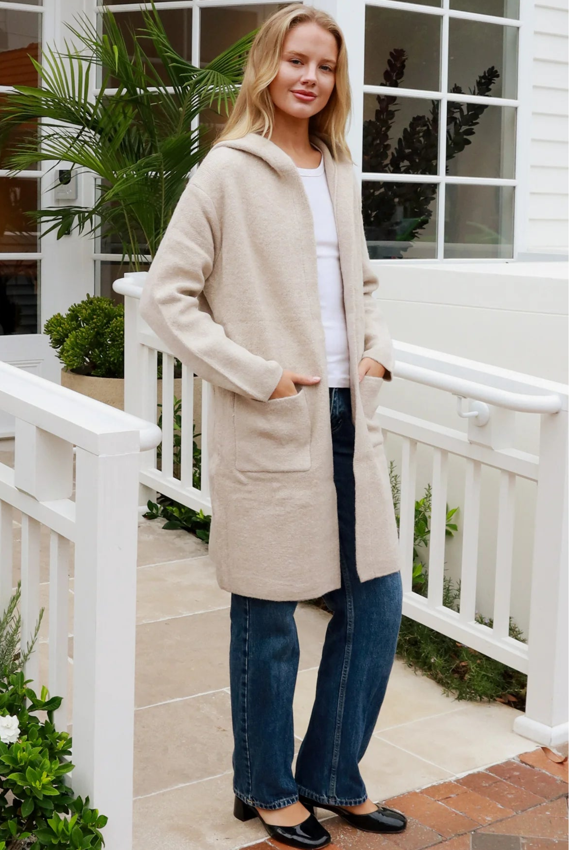 CHARLOTTE THE LABEL | WEEKEND HOODIE KNIT JACKET | Bohemian Love Runway