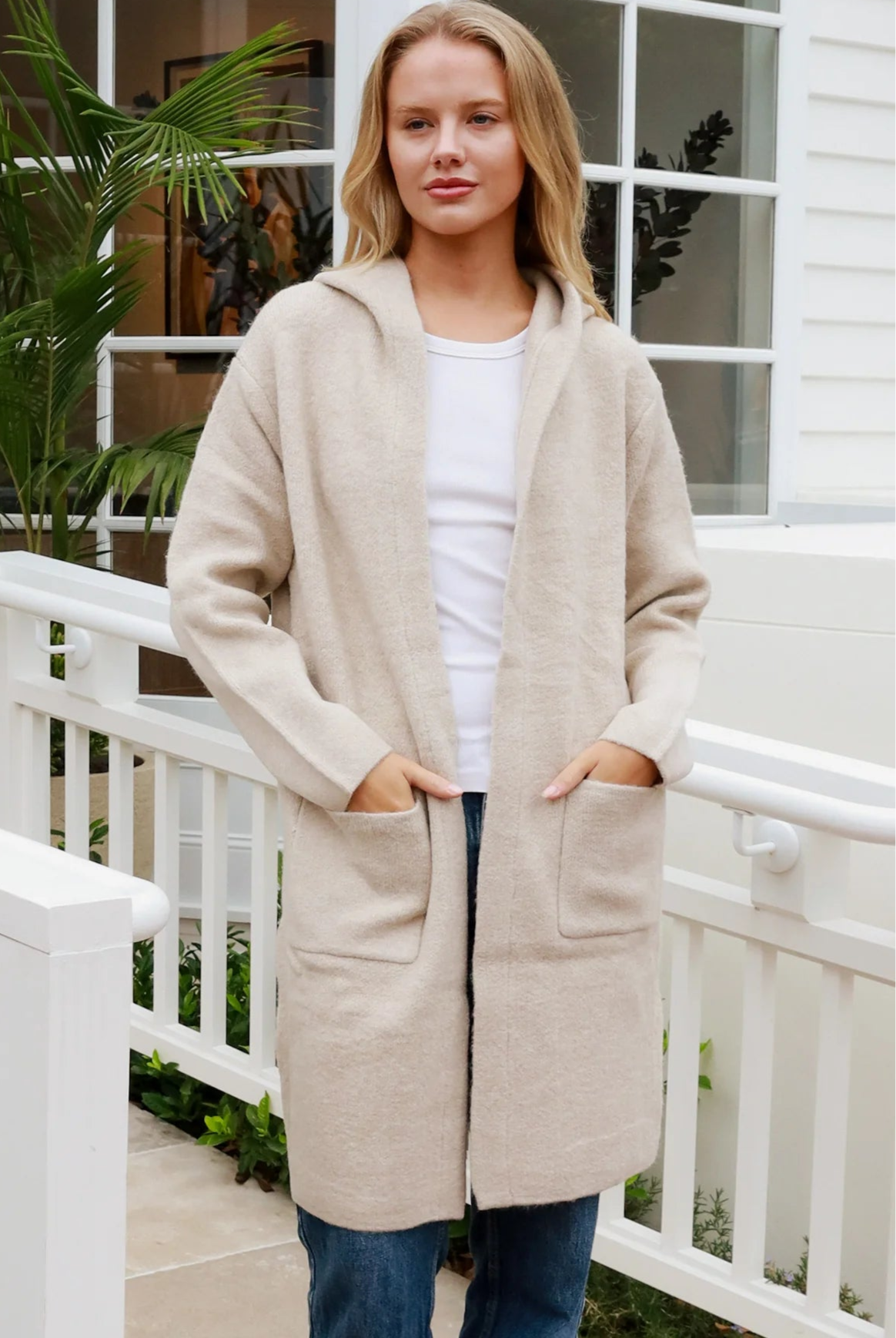 CHARLOTTE THE LABEL | WEEKEND HOODIE KNIT JACKET | Bohemian Love Runway