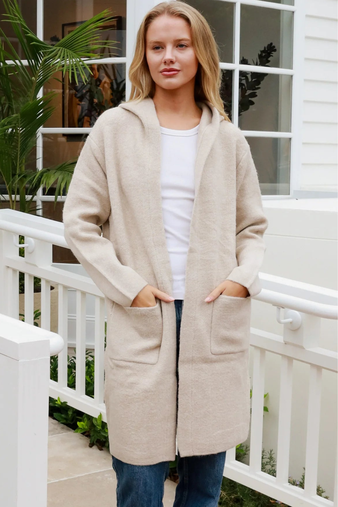 CHARLOTTE THE LABEL | WEEKEND HOODIE KNIT JACKET | Bohemian Love Runway
