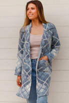 CHARLOTTE THE LABEL | DIONE KNIT JACKET BLUE | Bohemian Love Runway