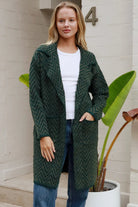 CHARLOTTE THE LABEL | KIA KNIT JACKET EMERALD | Bohemian Love Runway