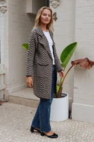 CHARLOTTE THE LABEL | KIA KNIT JACKET CHOCOLATE | Bohemian Love Runway