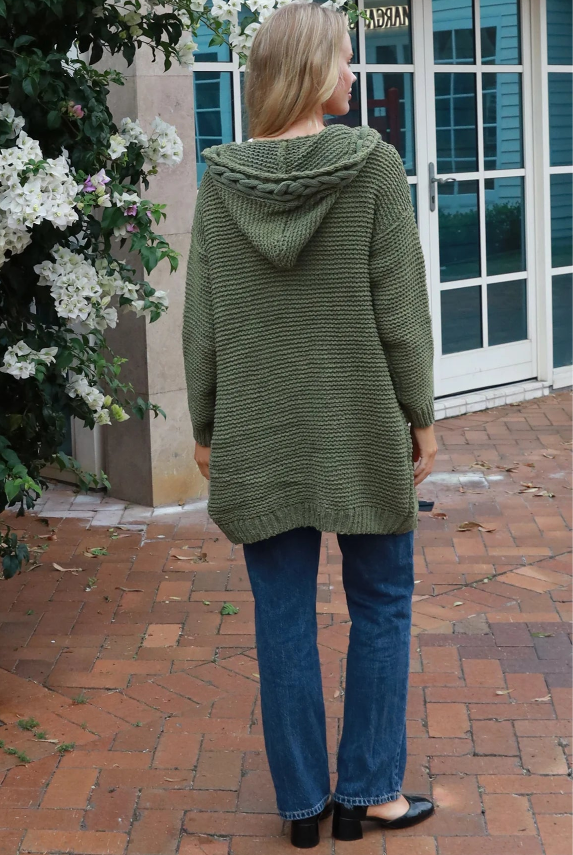 ISABELLA | HARMONY KNIT CARDIGAN OLIVE | Bohemian Love Runway