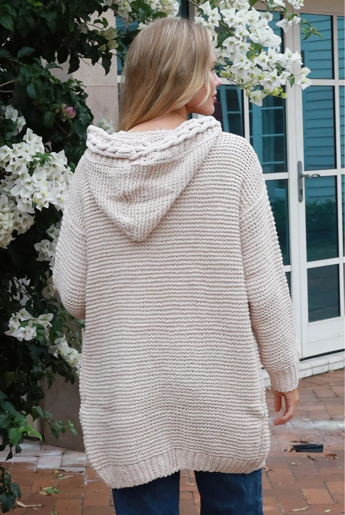 ISABELLA | HARMONY KNIT CARDIGAN BEIGE | Bohemian Love Runway