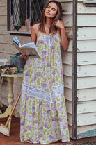 LOVE ST | DRIFT AWAY DRESS VIOLET | Bohemian Love Runway
