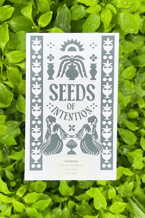 SALT AND RAINBOWS | SEEDS OF INTENTION FEVERFEW | Bohemian Love Runway