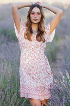 HOUSE OF SKYE | FLORENCE WRAP MINI DRESS ROSETTE | Bohemian Love Runway