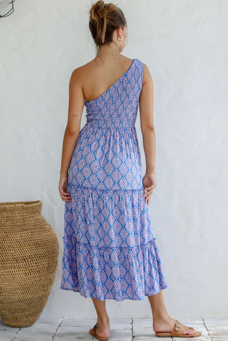 SAN JOSE THE LABEL | SALINA ONE SHOULDER DRESS | Bohemian Love Runway