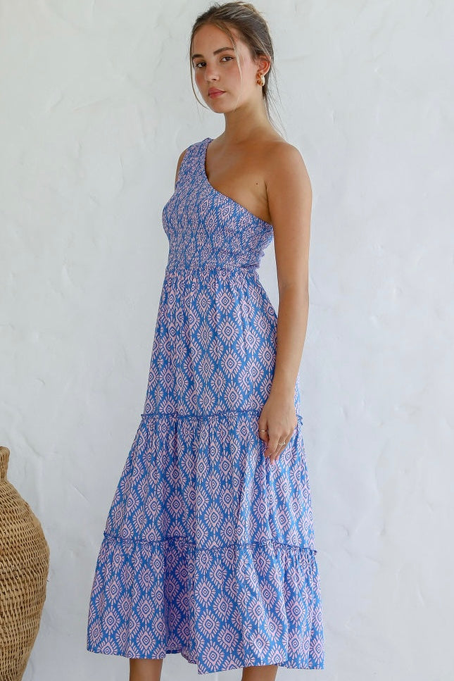 SAN JOSE THE LABEL | SALINA ONE SHOULDER DRESS | Bohemian Love Runway