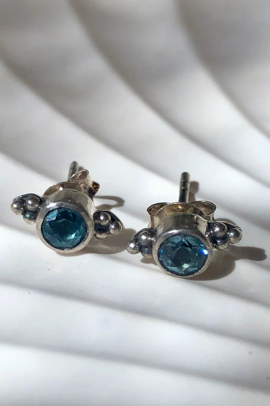 HOBO AND HATCH | LEILA STUDS STERLING SILVER | Bohemian Love Runway