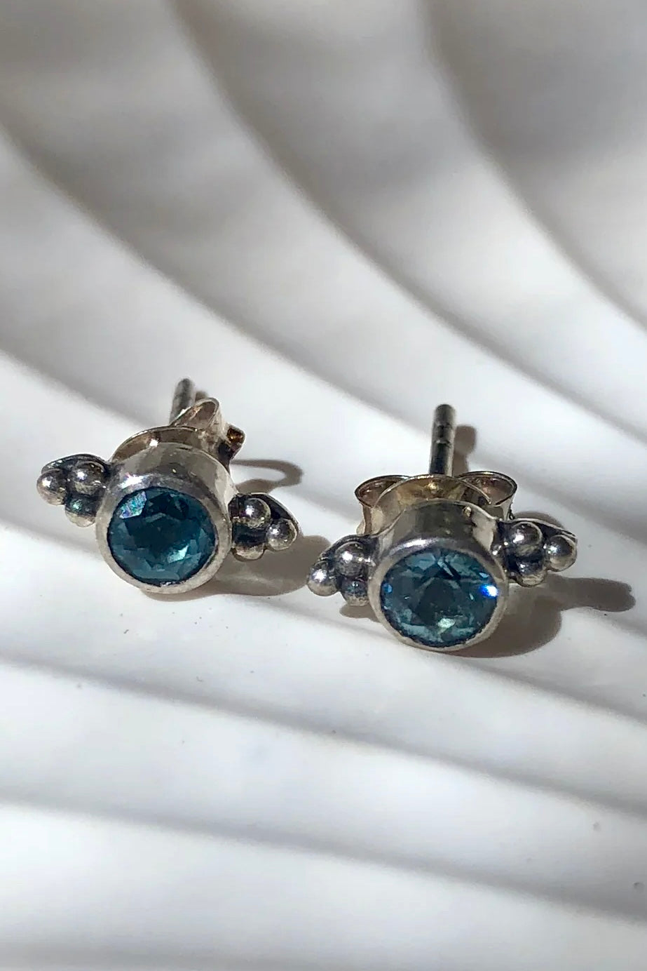 HOBO AND HATCH | LEILA STUDS STERLING SILVER | Bohemian Love Runway