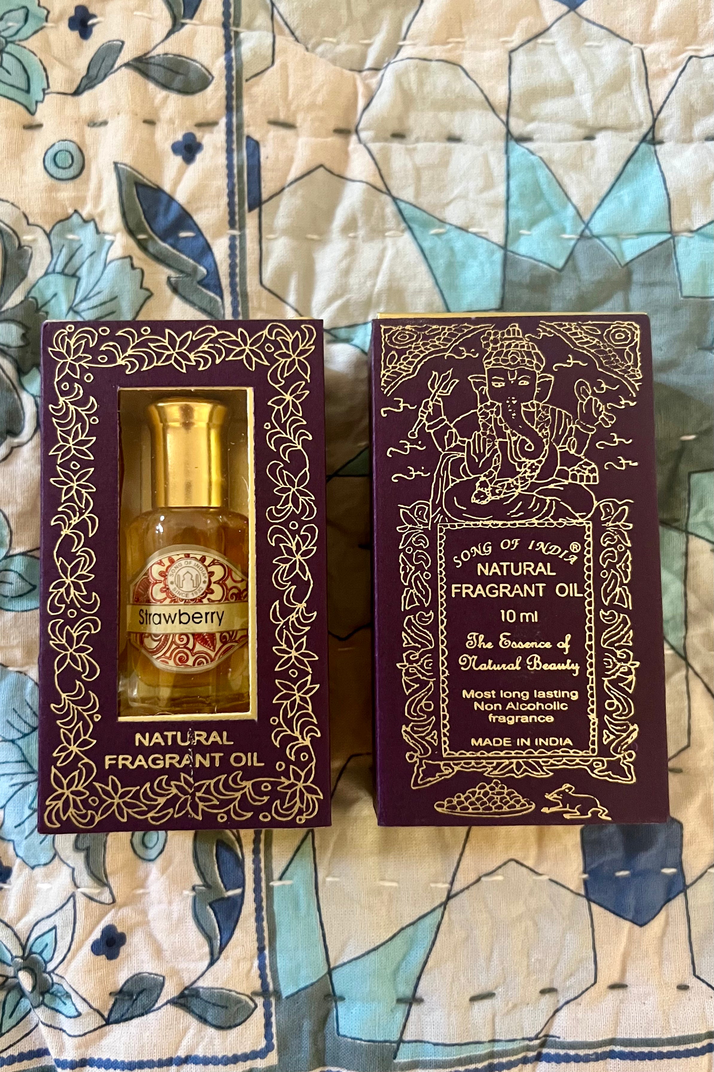 SONG OF INDIA | STRAWBERRY PERFUME OIL | Bohemian Love Runway