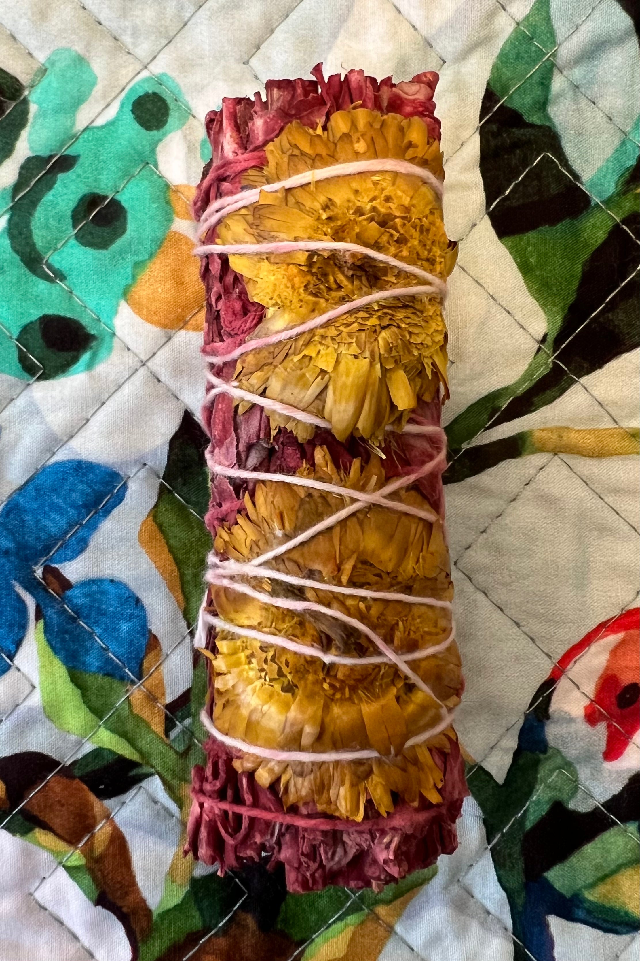 BOHEMIAN LOVE RUNWAY | CALIFORNIA WHITE SAGE SMUDGE STICK | Bohemian Love Runway