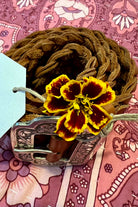 HOUSE OF SKYE | HENDRIX WOVEN LEATHER BELT TAN | Bohemian Love Runway