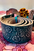 HOUSE OF SKYE | DESERT ROSE LEATHER BELT TURQUOISE | Bohemian Love Runway