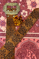 HOUSE OF SKYE | MANDALA LEATHER BELT TAN | Bohemian Love Runway