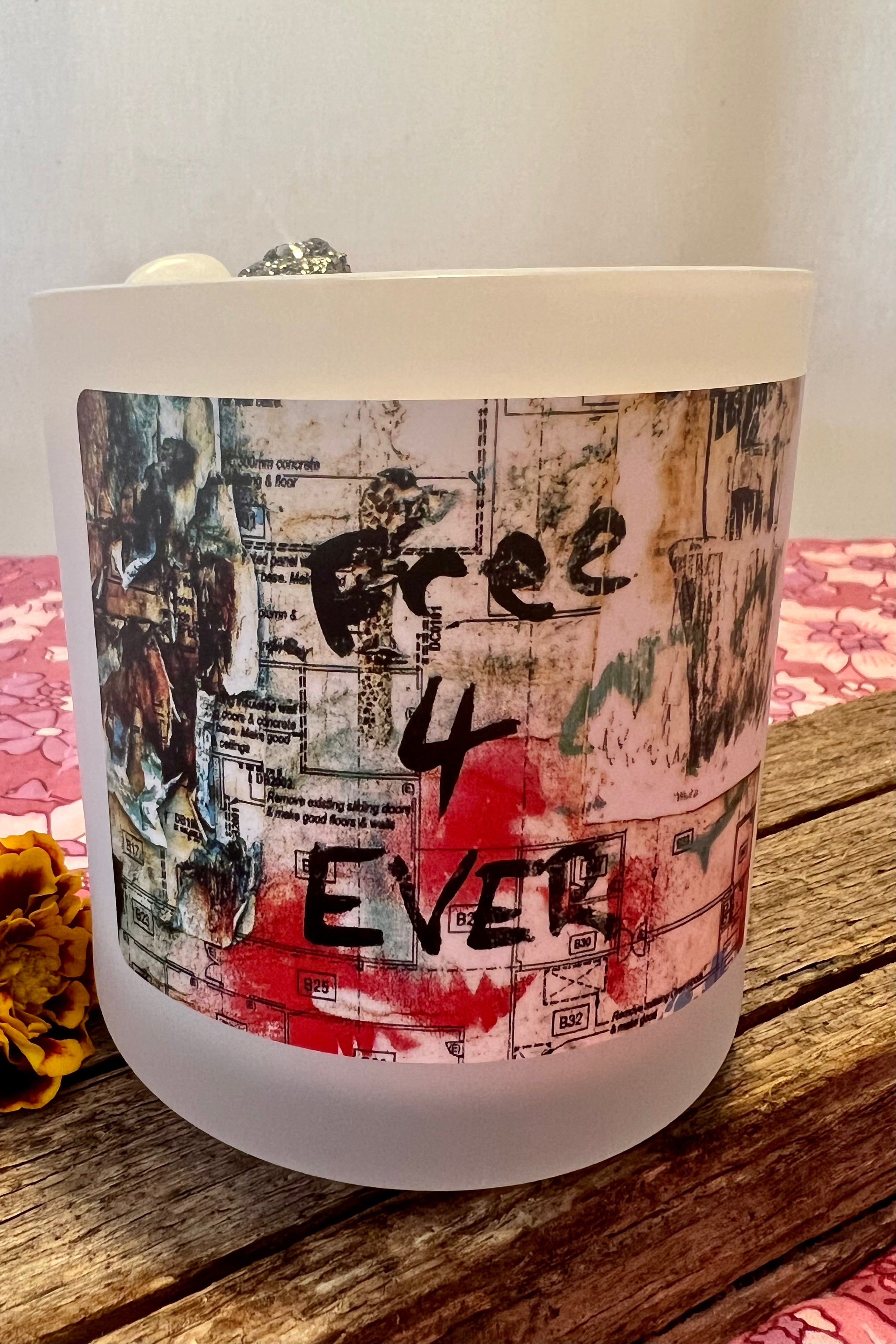 SALT AND RAINBOWS | FREE 4 EVER CRYSTAL CANDLE LIMITED EDITION | Bohemian Love Runway