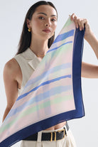 ANGELS WHISPER | WATERCOLOUR CHECKED PRINT BANDANA | Bohemian Love Runway