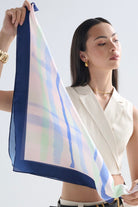 ANGELS WHISPER | WATERCOLOUR CHECKED PRINT BANDANA | Bohemian Love Runway