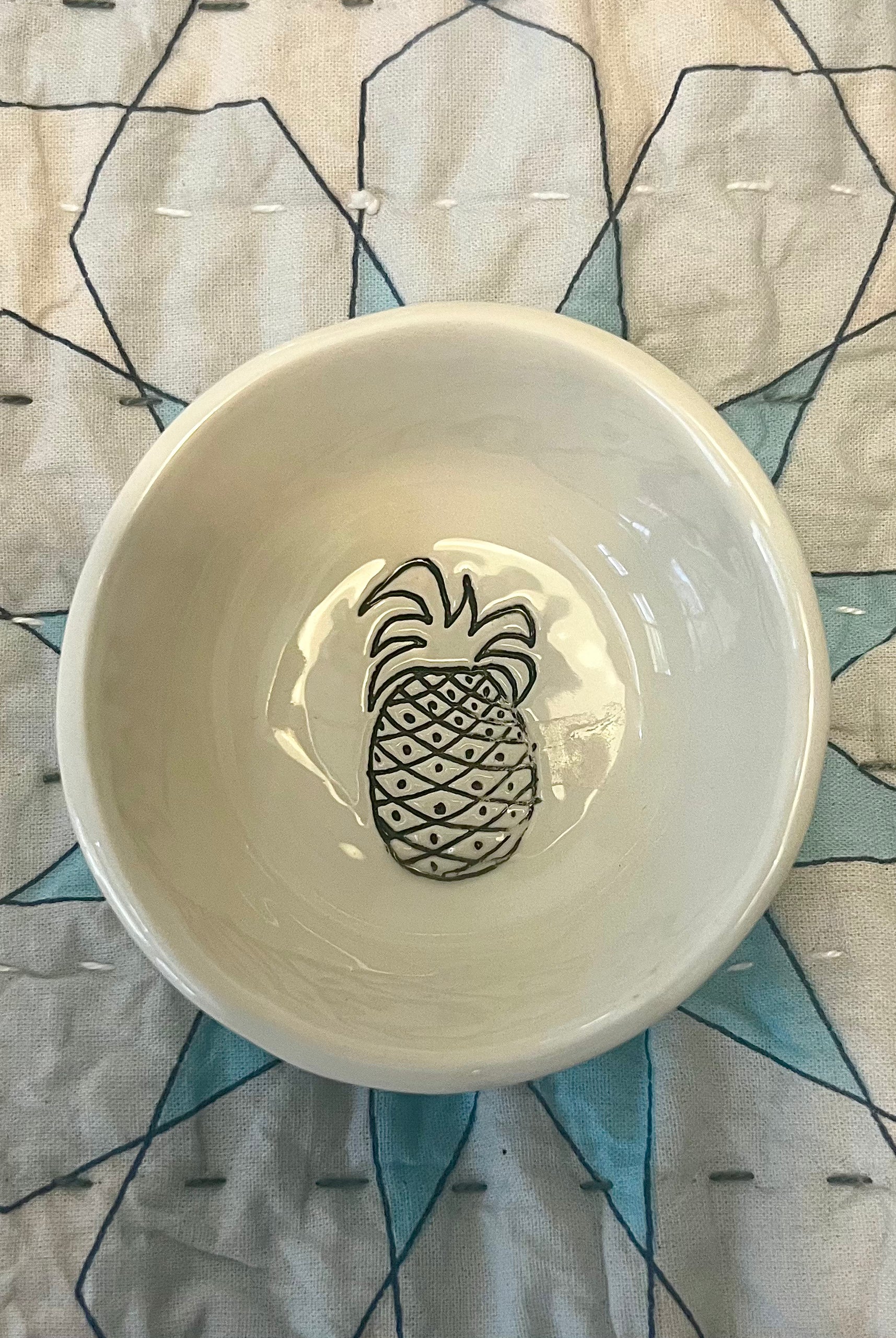 CAROLINE C | LITTLE BOWL PINEAPPLE CREAM | Bohemian Love Runway