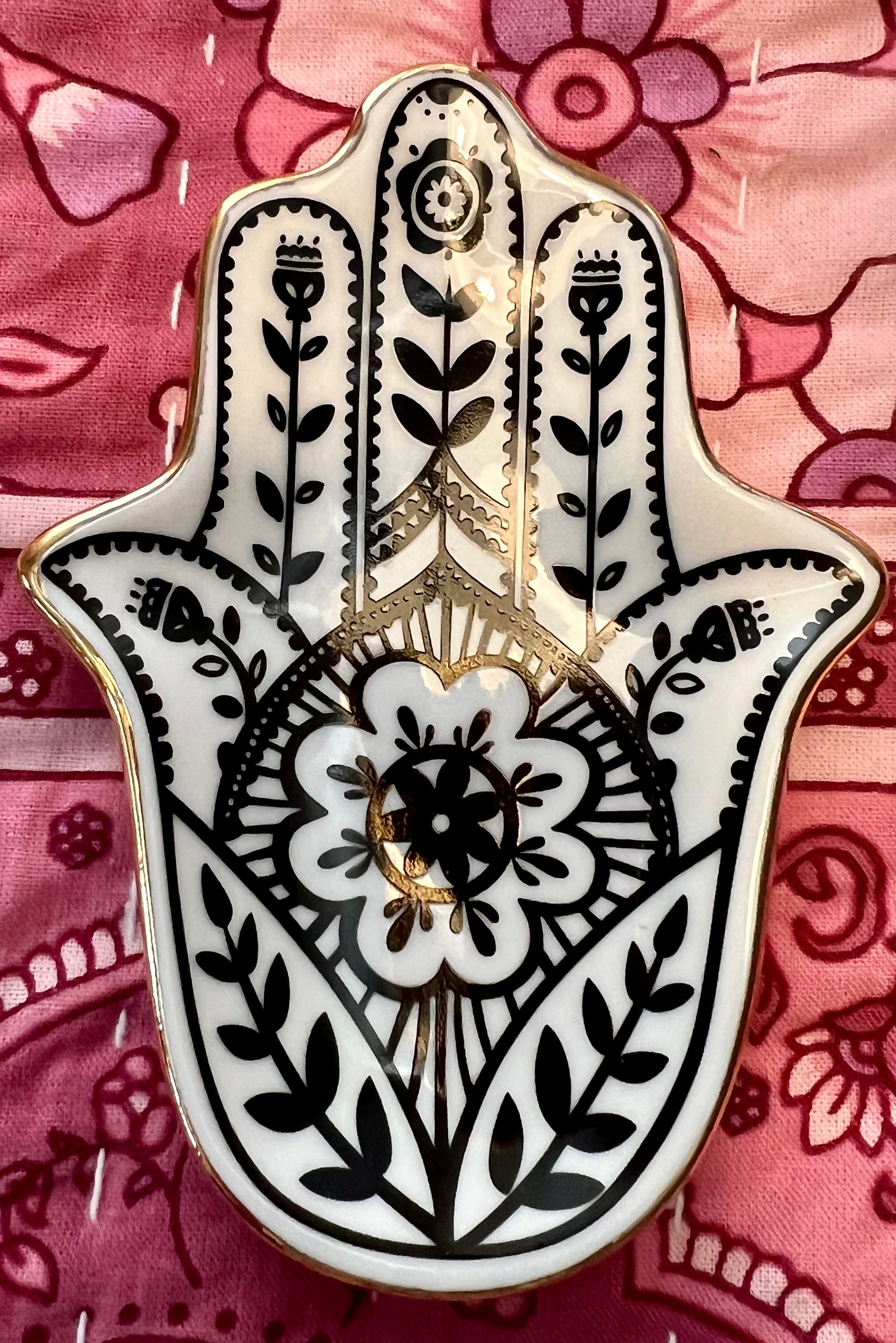 BOHEMIAN LOVE RUNWAY | PALM CERAMIC DISH | Bohemian Love Runway