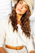 HOBO AND HATCH | KOA LEATHER BELT VINTAGE TAN | Bohemian Love Runway