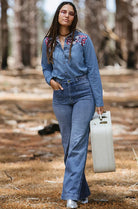 RUBI SKYE | AUTUMN ROSE SHIRT | Bohemian Love Runway