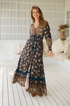 JAASE | NOMADE SABRINA MAXI DRESS | Bohemian Love Runway