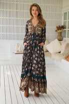 JAASE | NOMADE SABRINA MAXI DRESS | Bohemian Love Runway