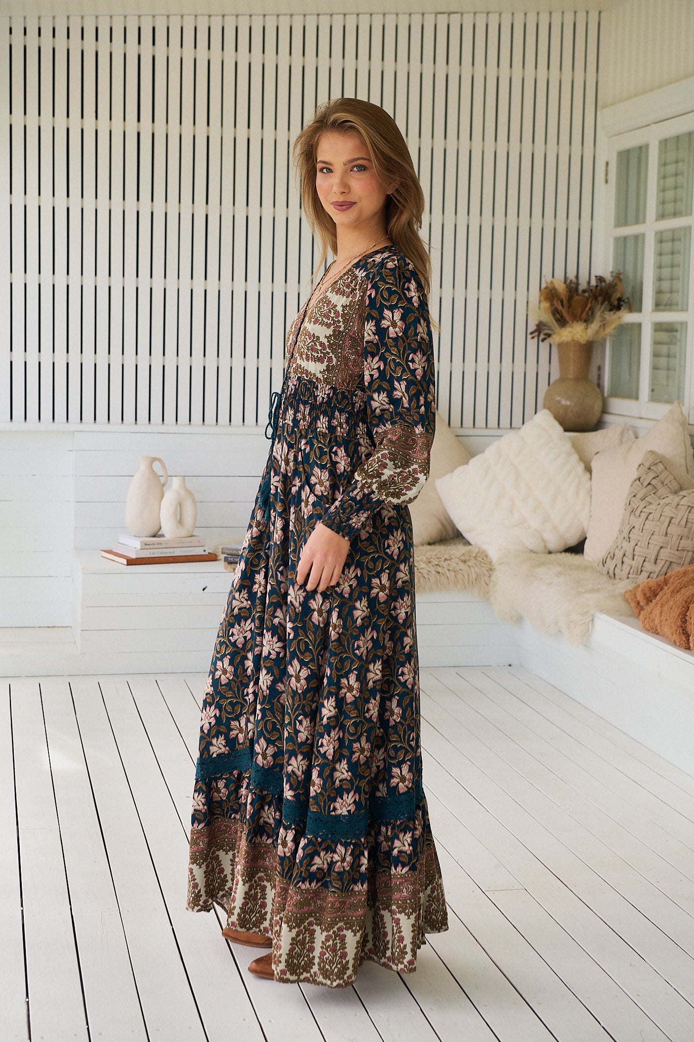 JAASE | NOMADE SABRINA MAXI DRESS | Bohemian Love Runway