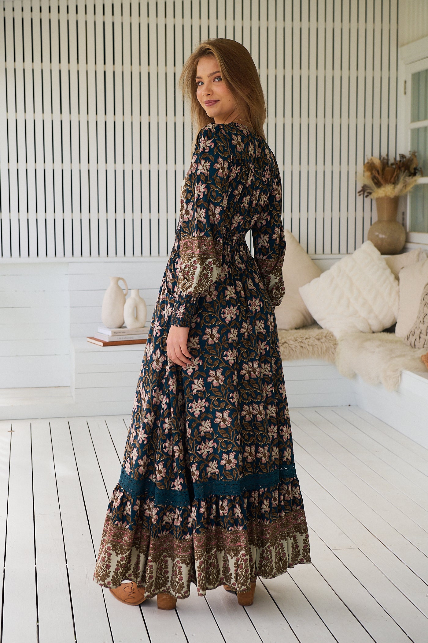 JAASE | NOMADE SABRINA MAXI DRESS | Bohemian Love Runway
