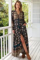 JAASE | NOMADE SABRINA MAXI DRESS | Bohemian Love Runway