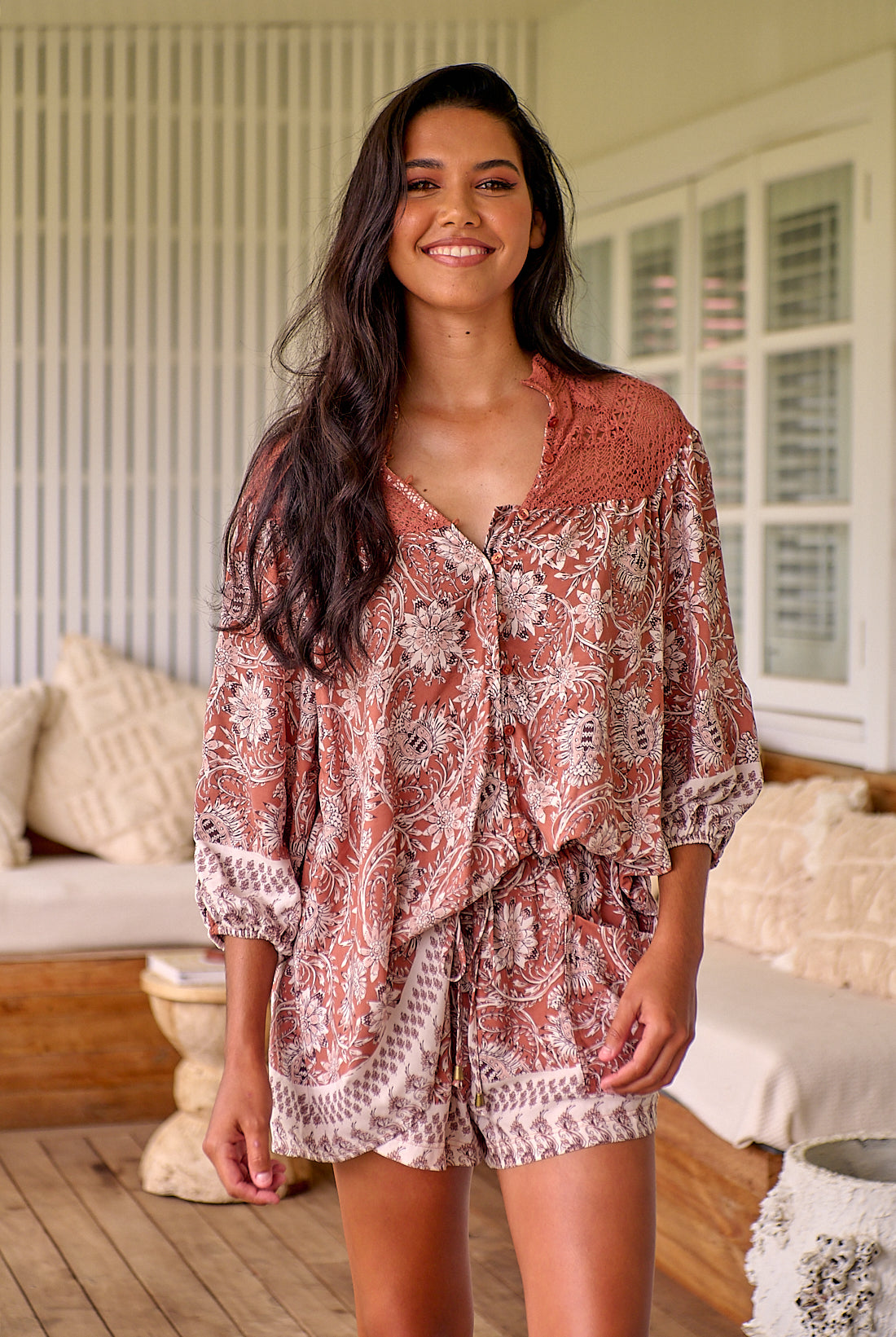 JAASE | INDAH BRYDIE SHORTS | Bohemian Love Runway