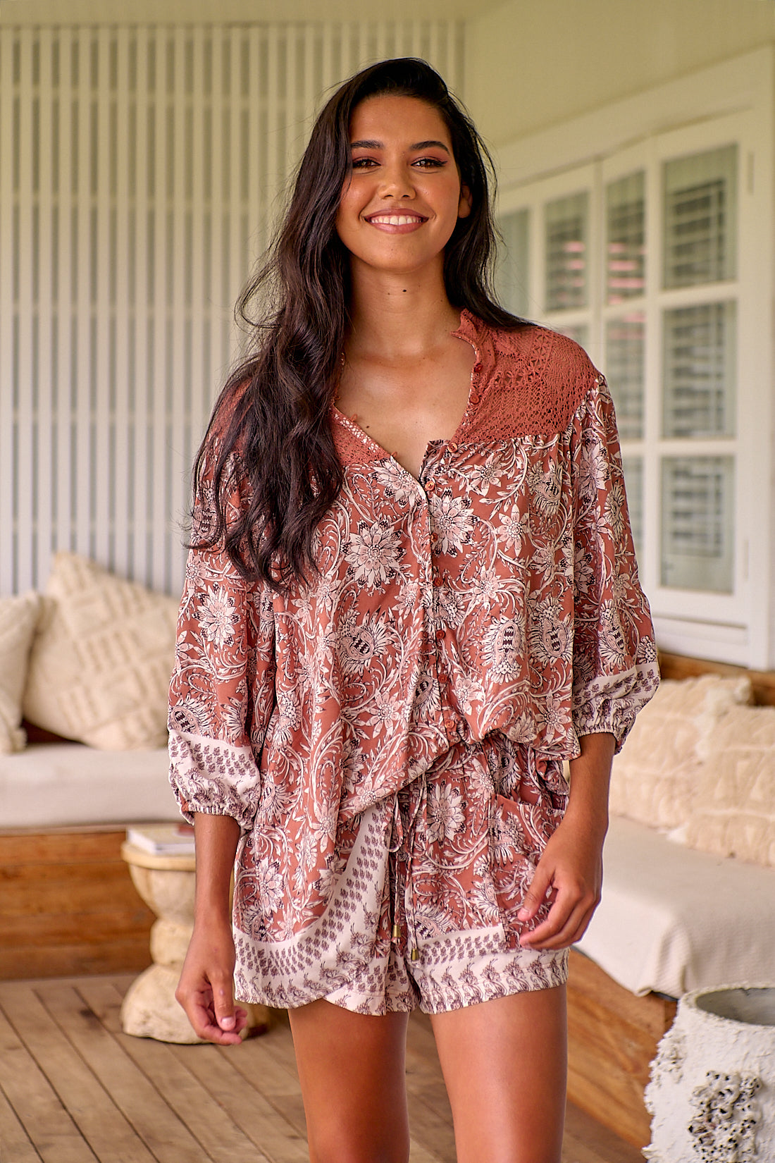 JAASE | INDAH BRYDIE SHORTS | Bohemian Love Runway