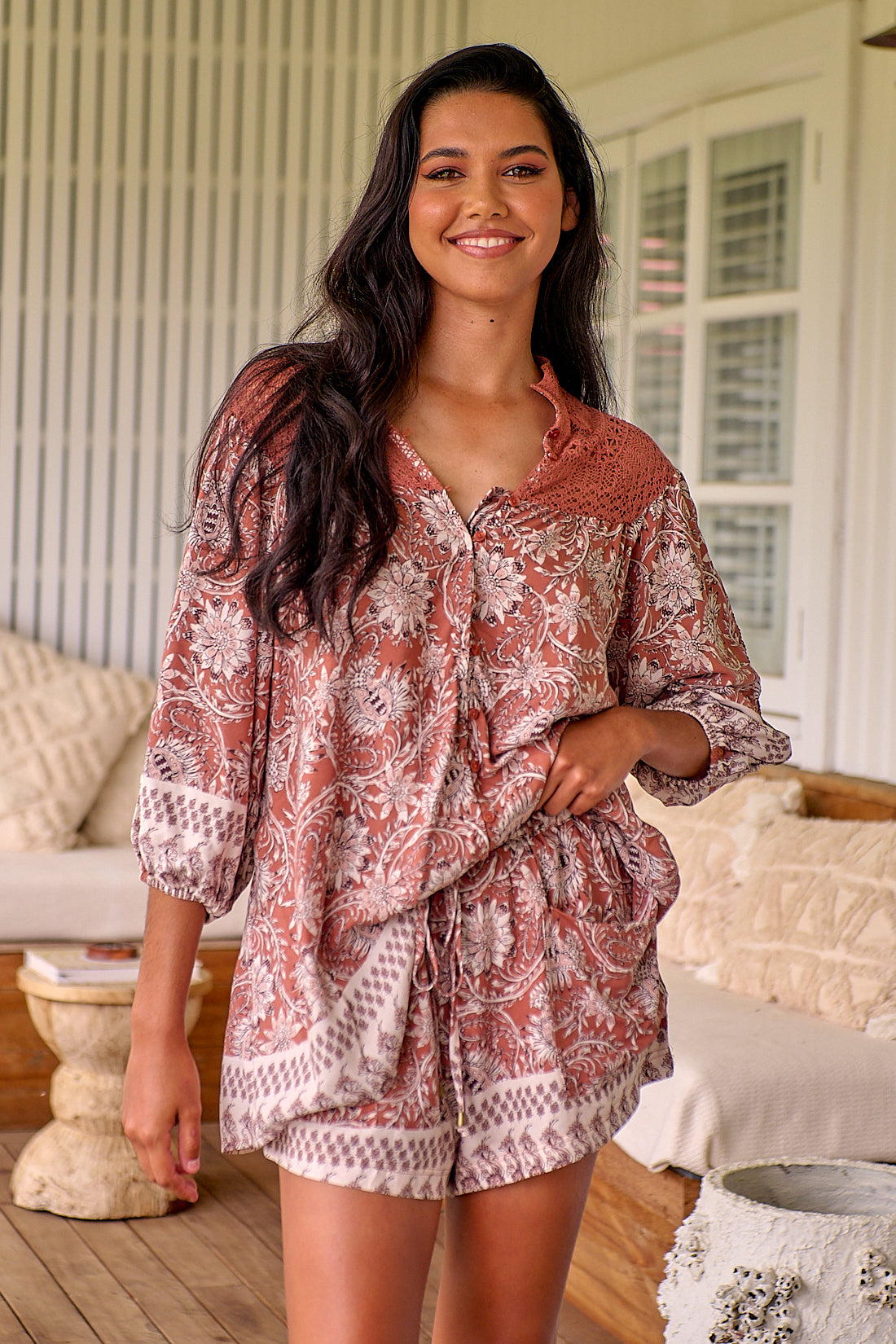 JAASE | INDAH BRYDIE SHORTS | Bohemian Love Runway