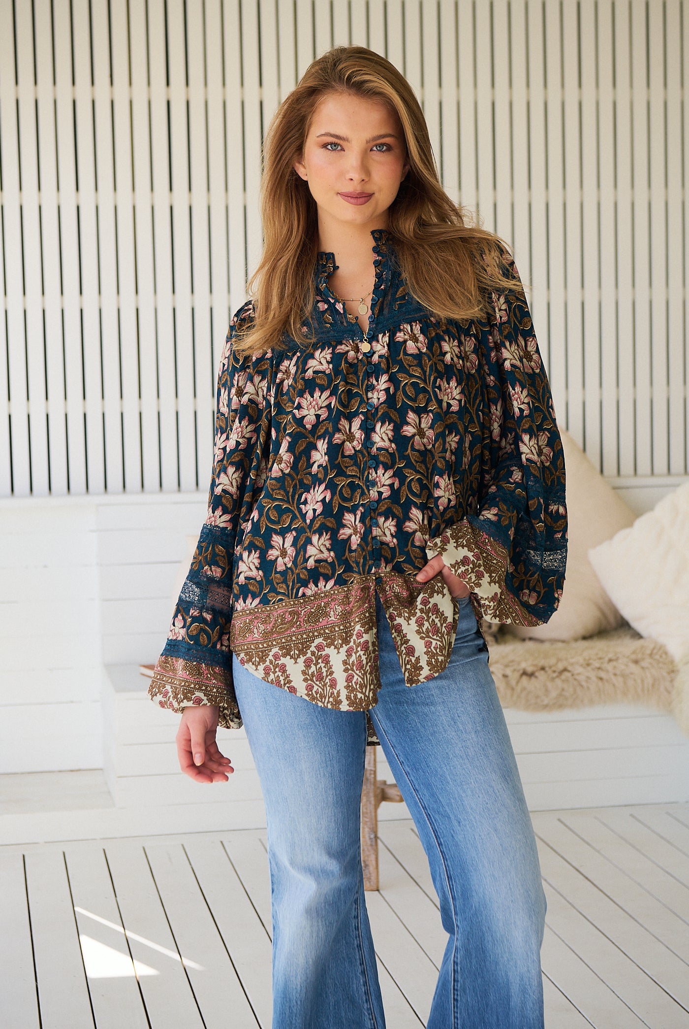 JAASE | NOMADE NADIA BLOUSE | Bohemian Love Runway