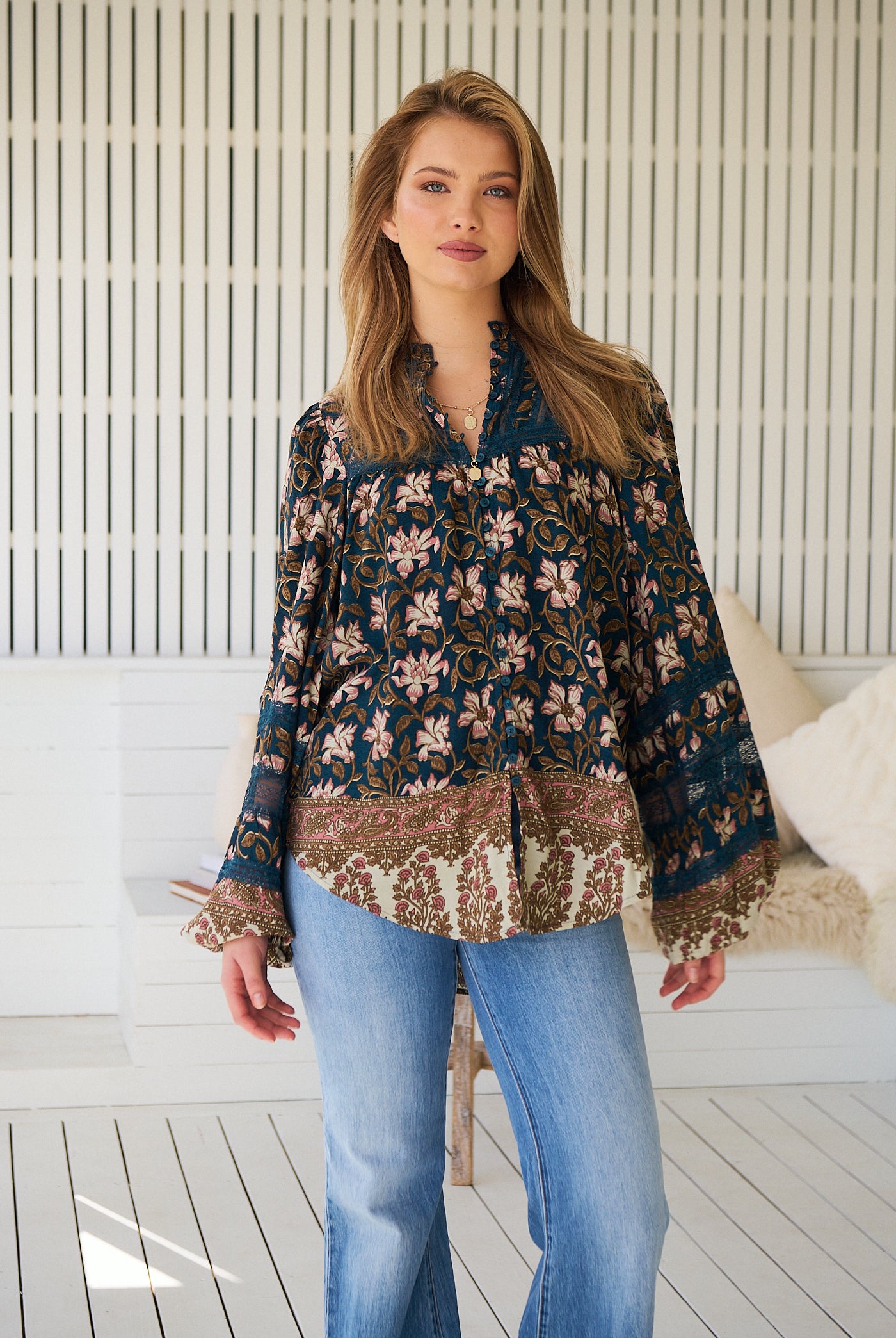 JAASE | NOMADE NADIA BLOUSE | Bohemian Love Runway