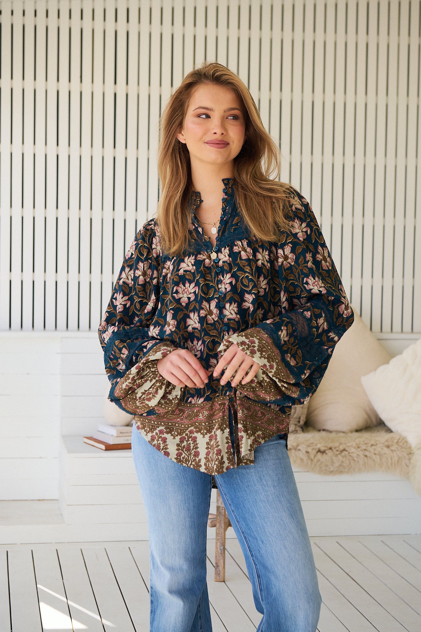 JAASE | NOMADE NADIA BLOUSE | Bohemian Love Runway