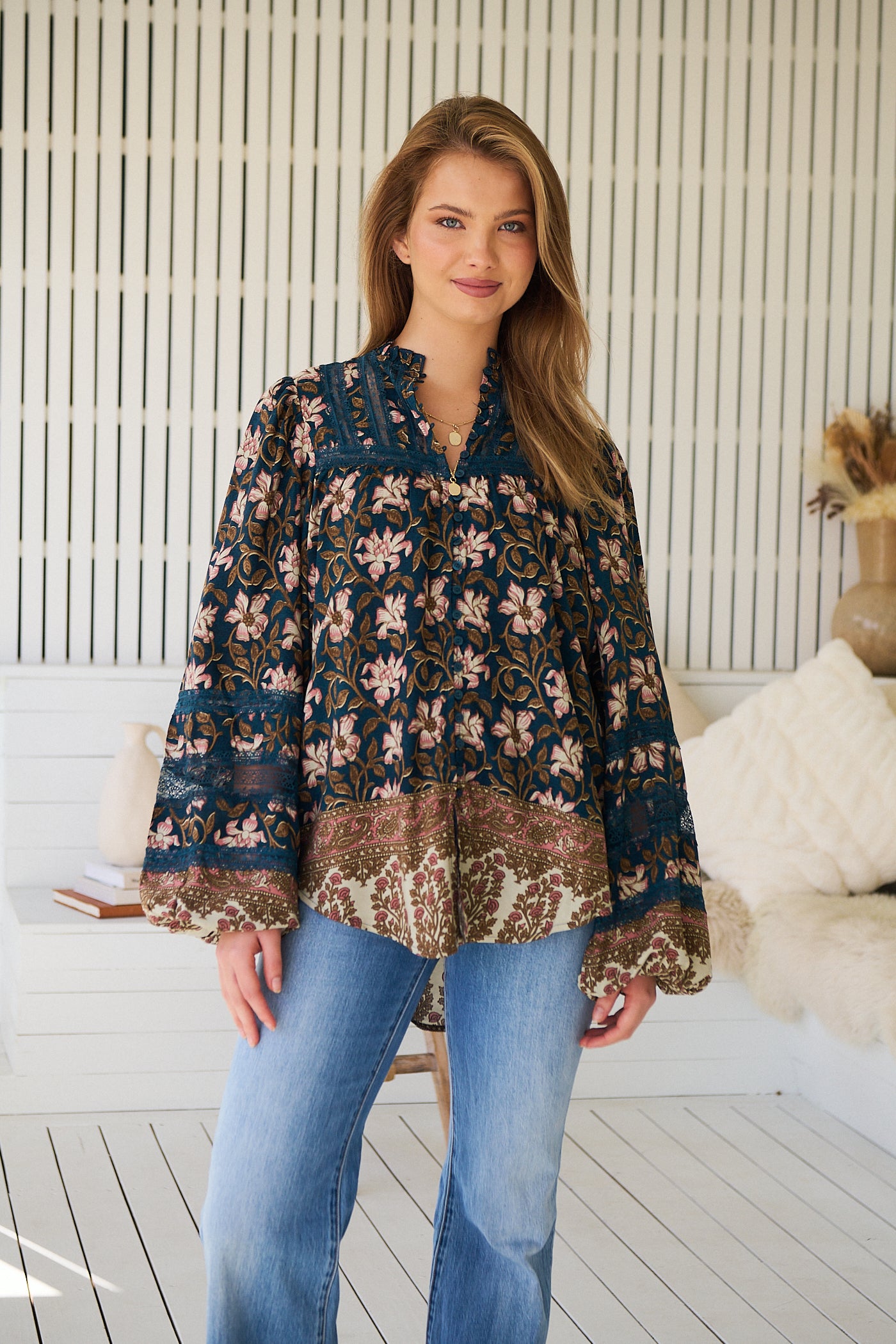 JAASE | NOMADE NADIA BLOUSE | Bohemian Love Runway